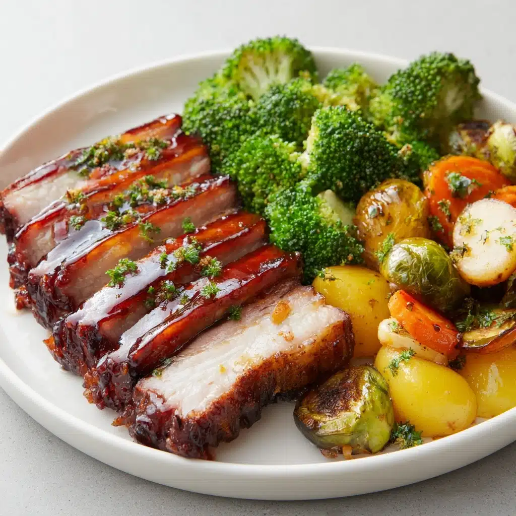 Grilled Honey Mustard Chicken and Broccoli Recipe - Recipe Image