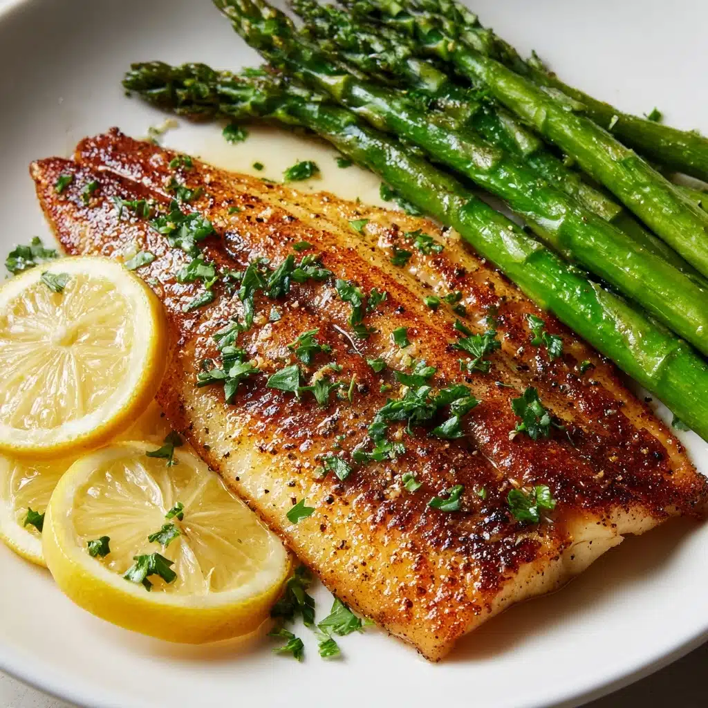 Air Fryer Cod with Lemon and Parsley Recipe - Recipe Image