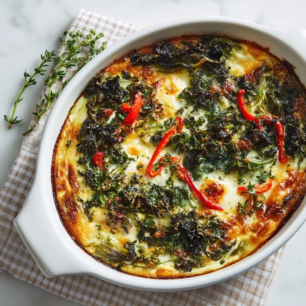 Creamy Chicken and Veggie Casserole Recipe - Recipe Image