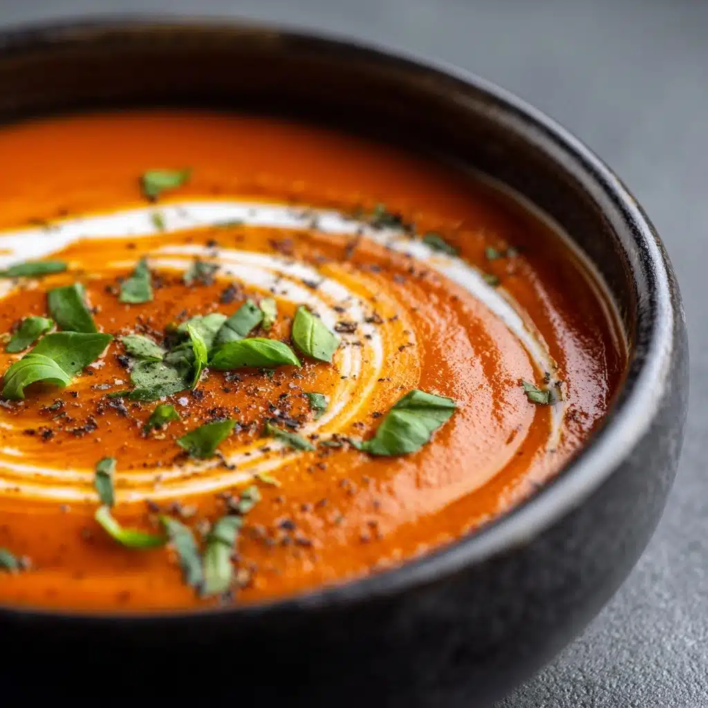 Roasted Red Pepper Soup Recipe