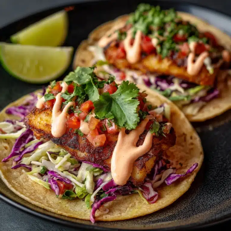 Cod Fish Tacos Recipe