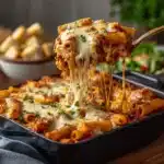 Cheesy Baked Rigatoni Recipe