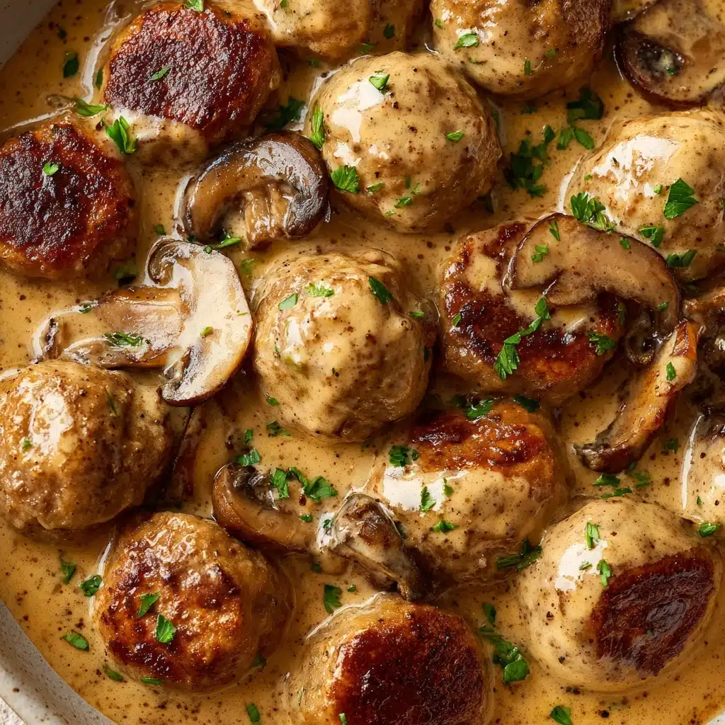 Crockpot Meatball Stroganoff Recipe - Recipe Image