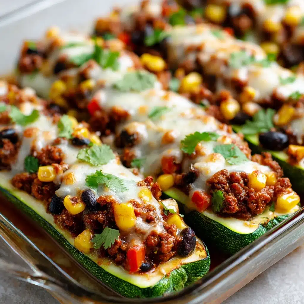 Mexican Zucchini Boats Recipe - Recipe Image