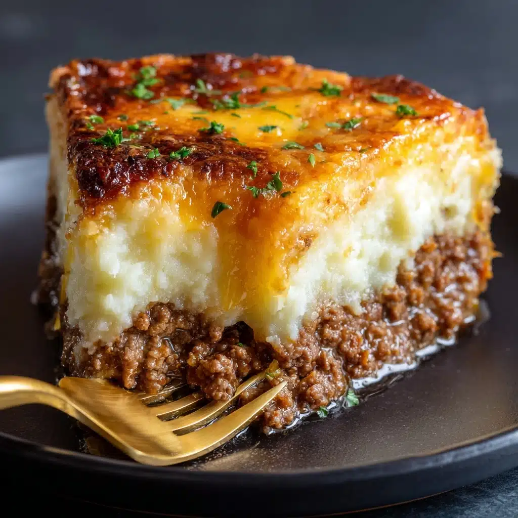 Cheddar Bay Ground Beef Cobbler Recipe - Recipe Image