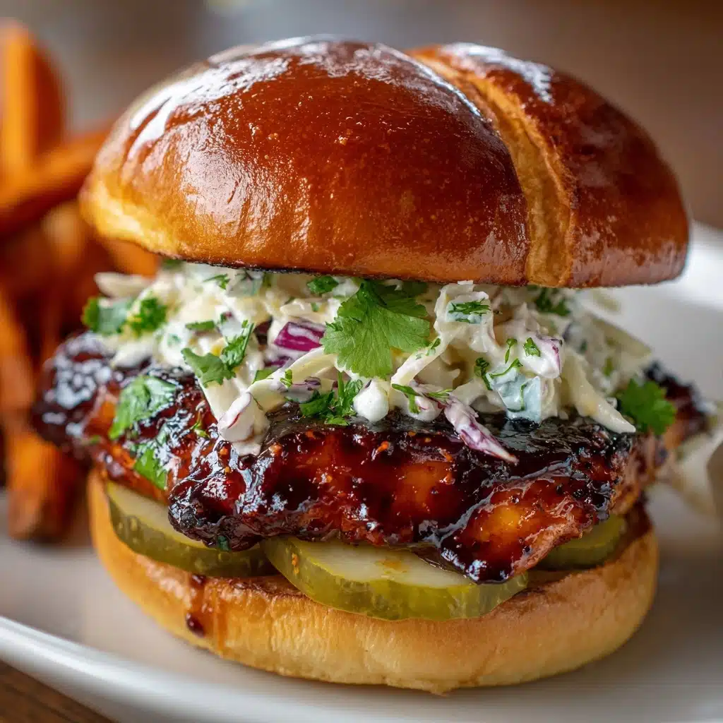 Honey Chipotle Fried Chicken Sandwich Recipe - Recipe Image