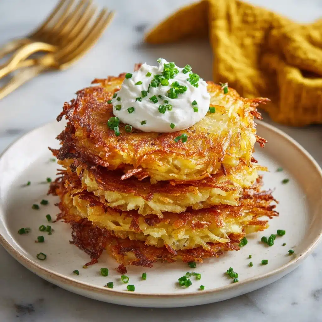 Crispy Easy Potato Pancakes Recipe - Recipe Image