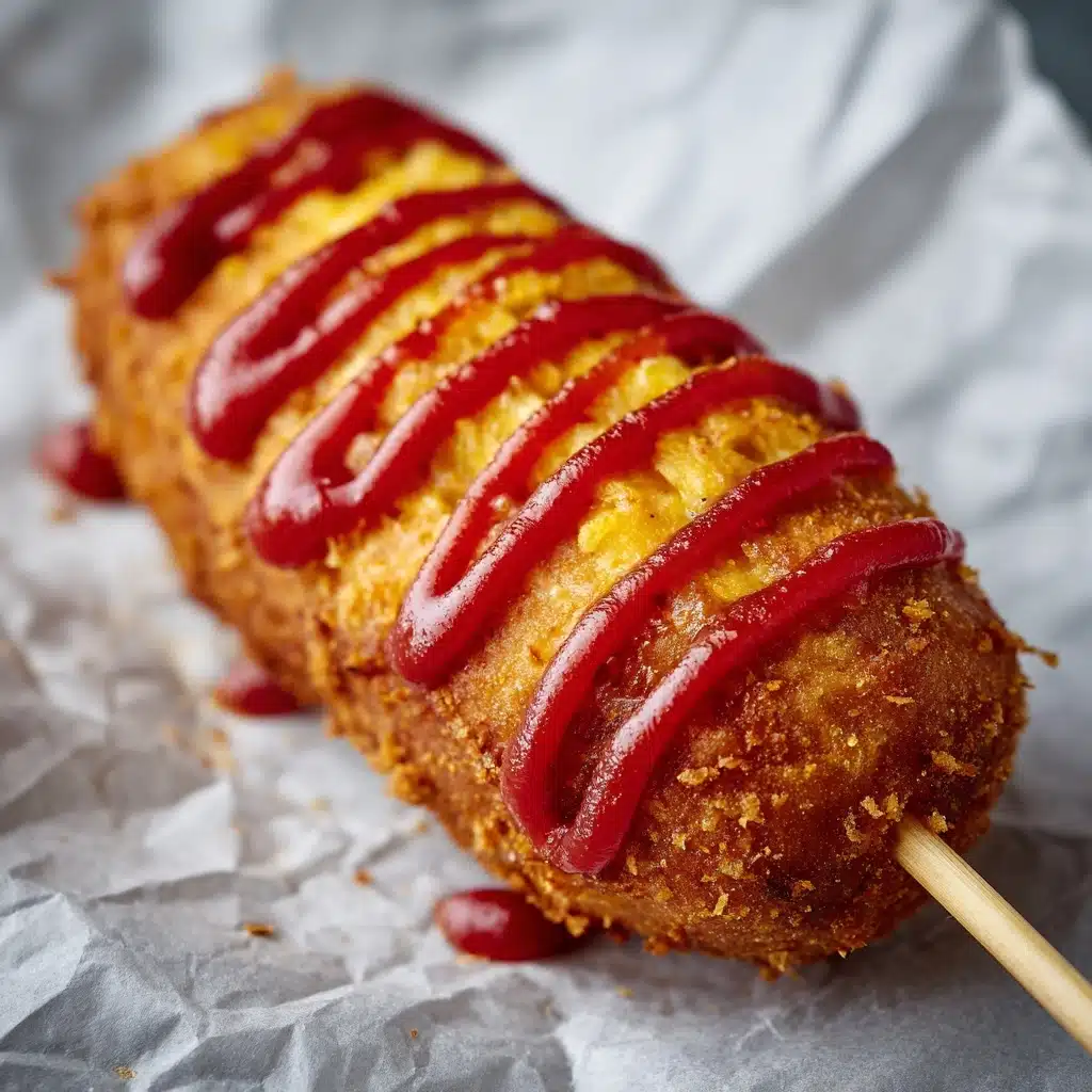 Korean Corndogs with Korean Ketchup Recipe - Recipe Image