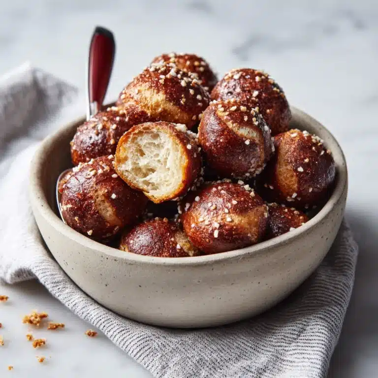 Honey Mustard Pretzels Recipe