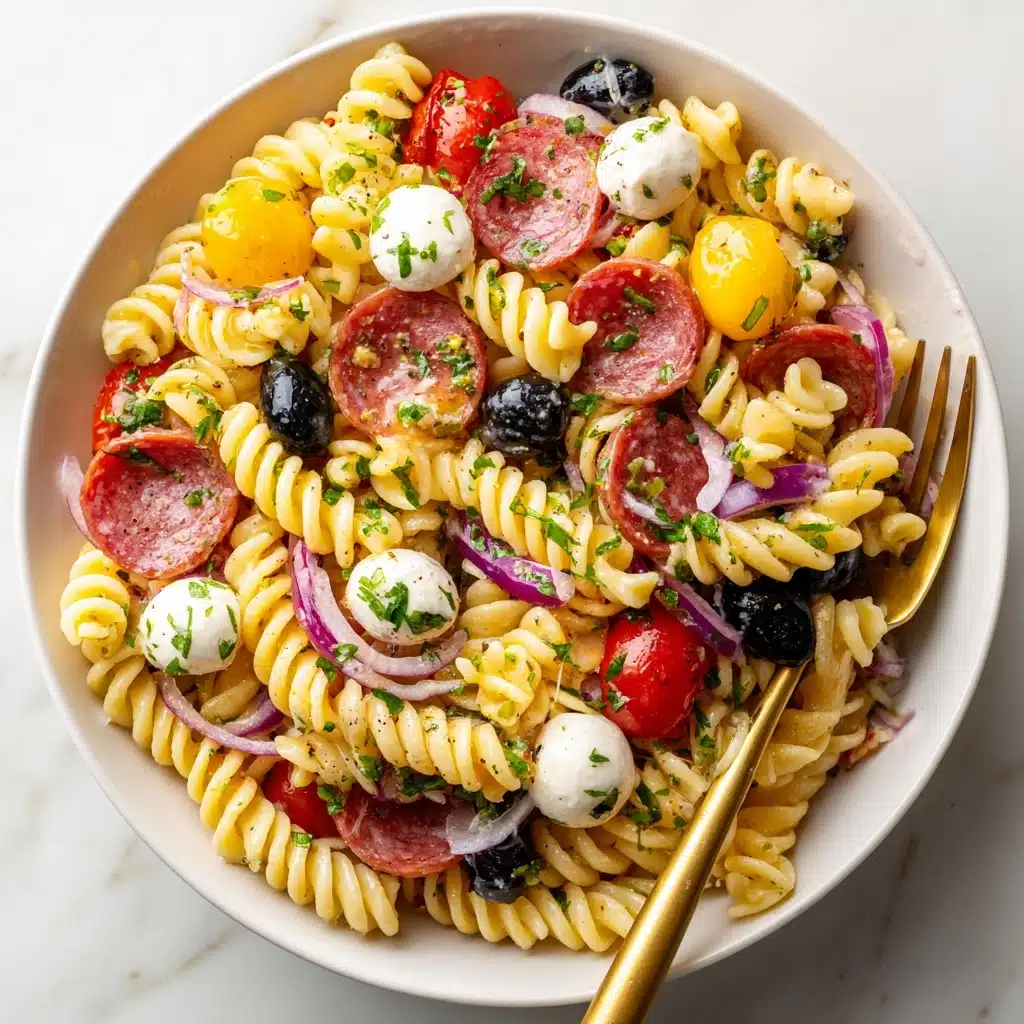 Italian Pasta Salad Recipe - Recipe Image