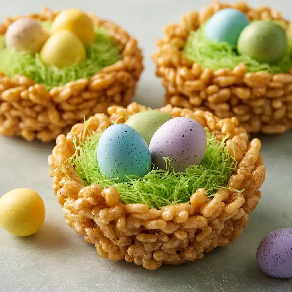 Adorable Rice Krispie Nests Recipe - Recipe Image