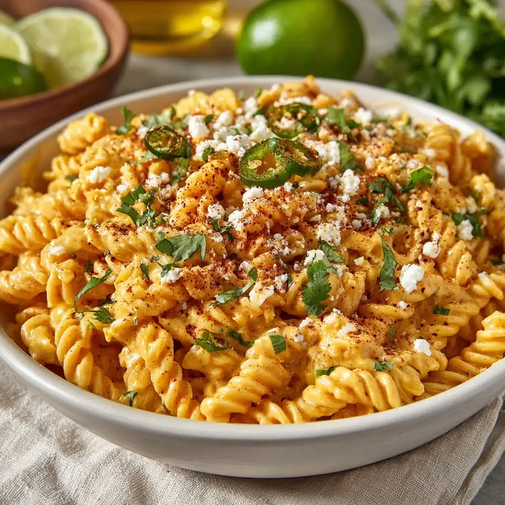 Mexican Street Corn Pasta Salad Recipe - Recipe Image