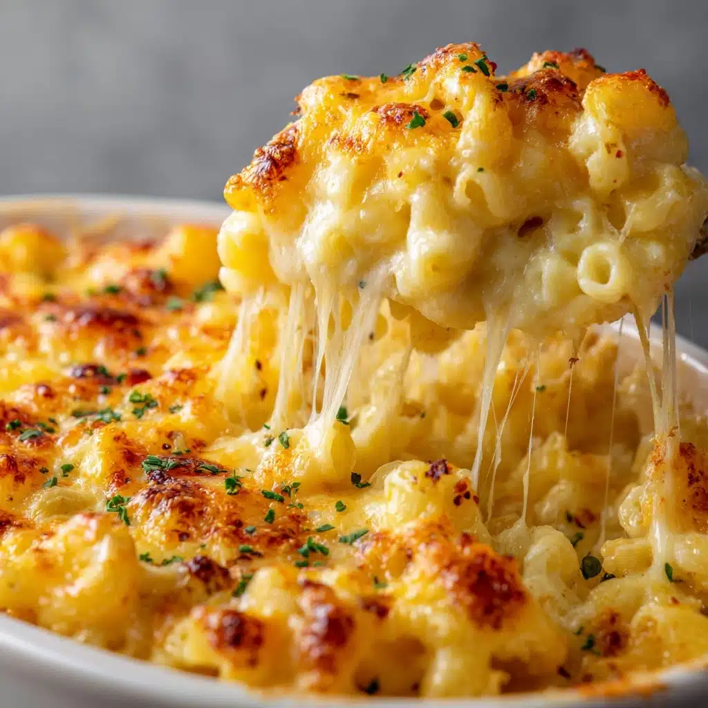 Five Cheese Baked Mac & Cheese Recipe - Recipe Image