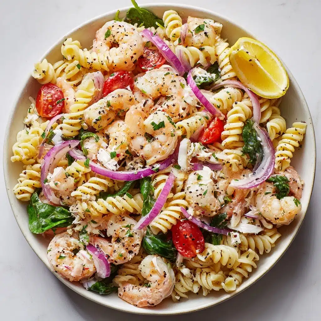 Seafood Pasta Salad with Shrimp & Crab Recipe - Recipe Image