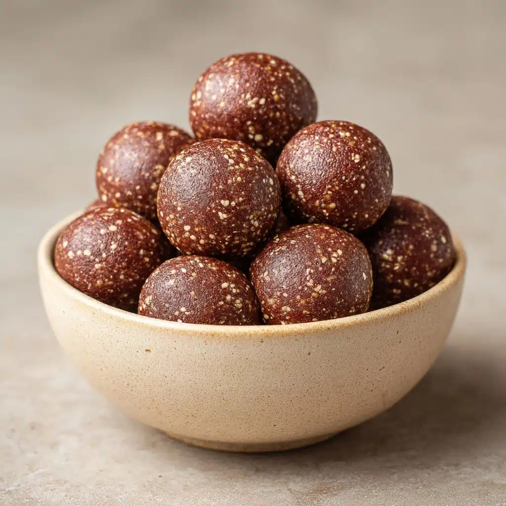 Wholesome Chocolate Bliss Balls Recipe - Recipe Image