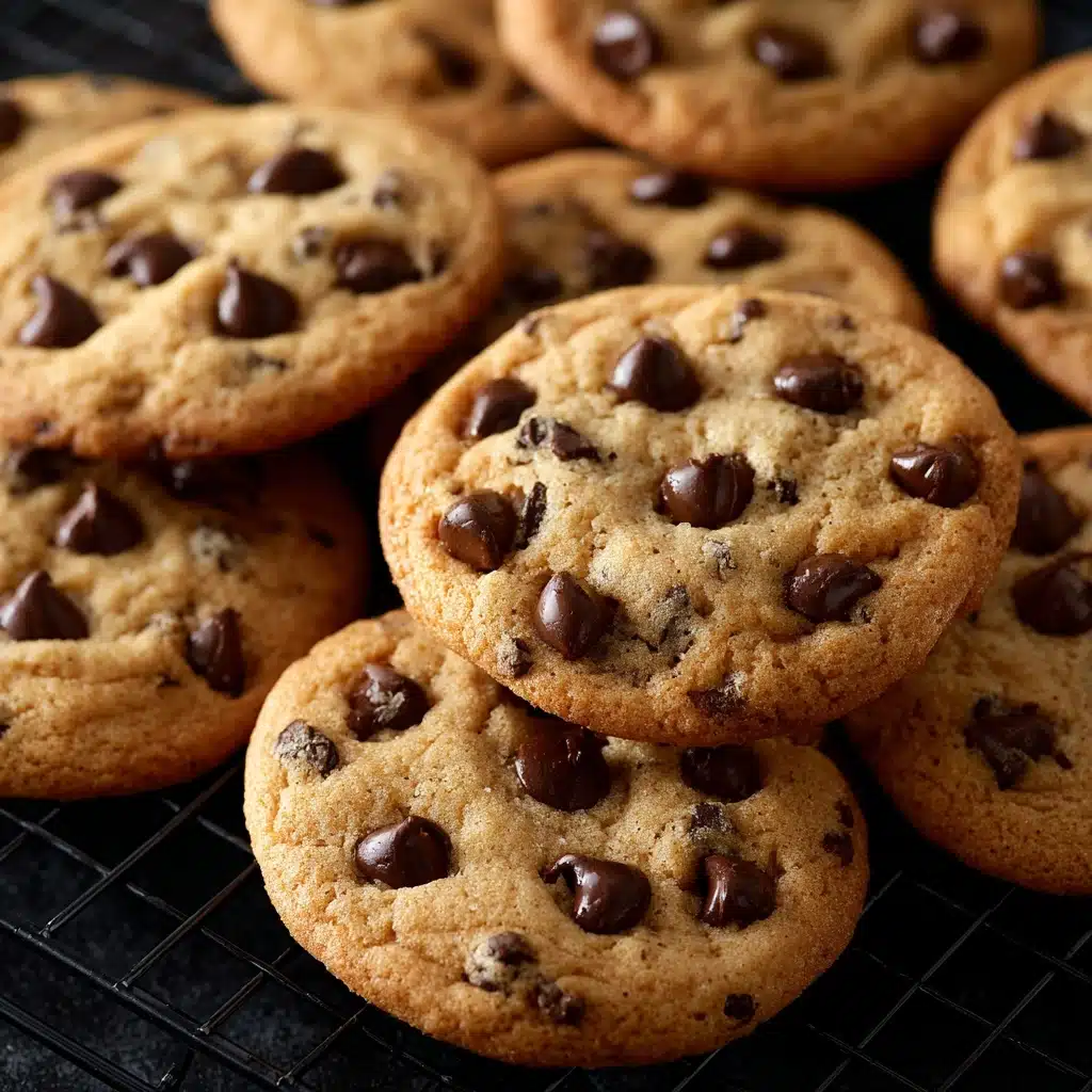 Nut-Free Vegan Tahini Chocolate Chip Cookies Recipe - Recipe Image