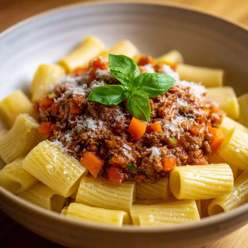 Pasta Bolognese Classic Italian Recipe - Recipe Image