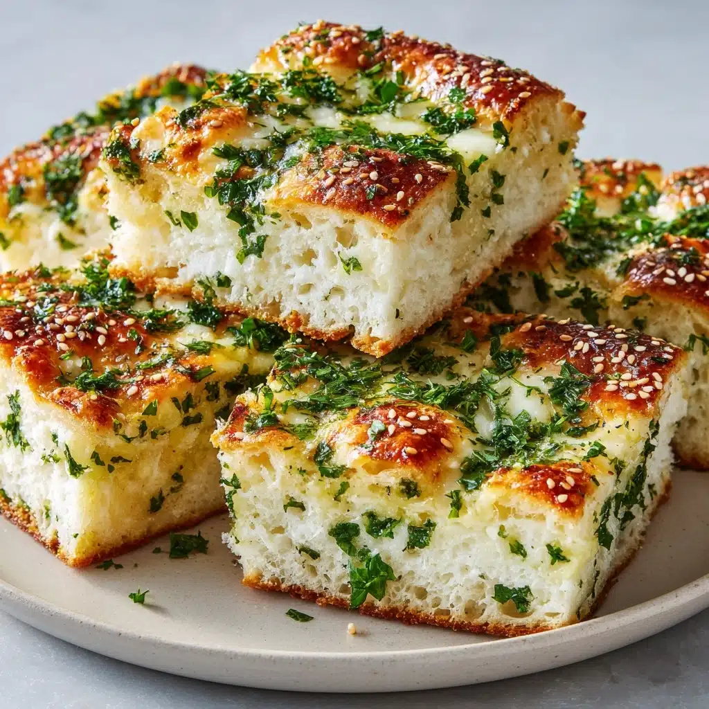 Korean Garlic Cheese Bread Recipe - Recipe Image
