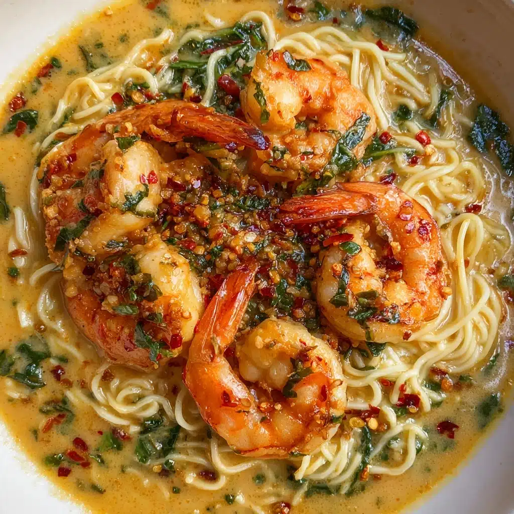 Thai Shrimp Coconut Noodle Soup Recipe