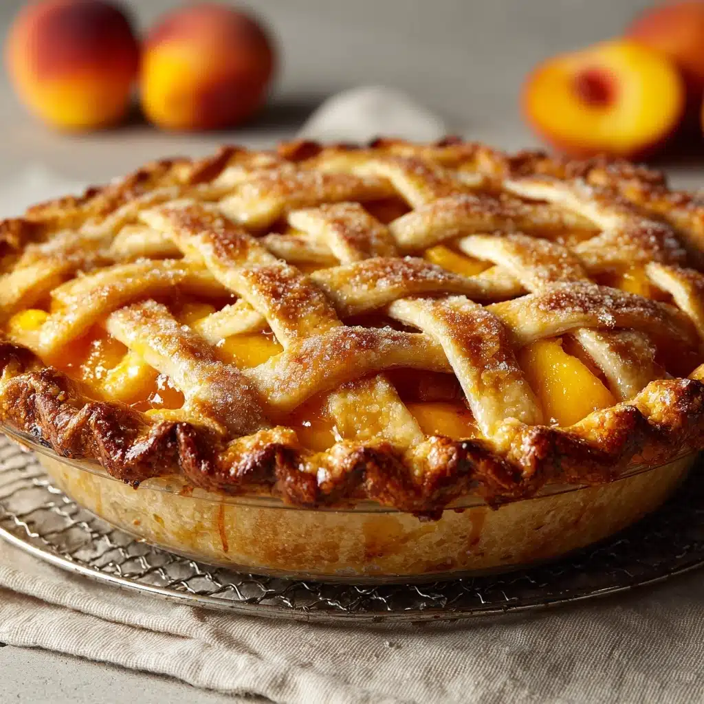 Best Peach Pie Recipe - Recipe Image