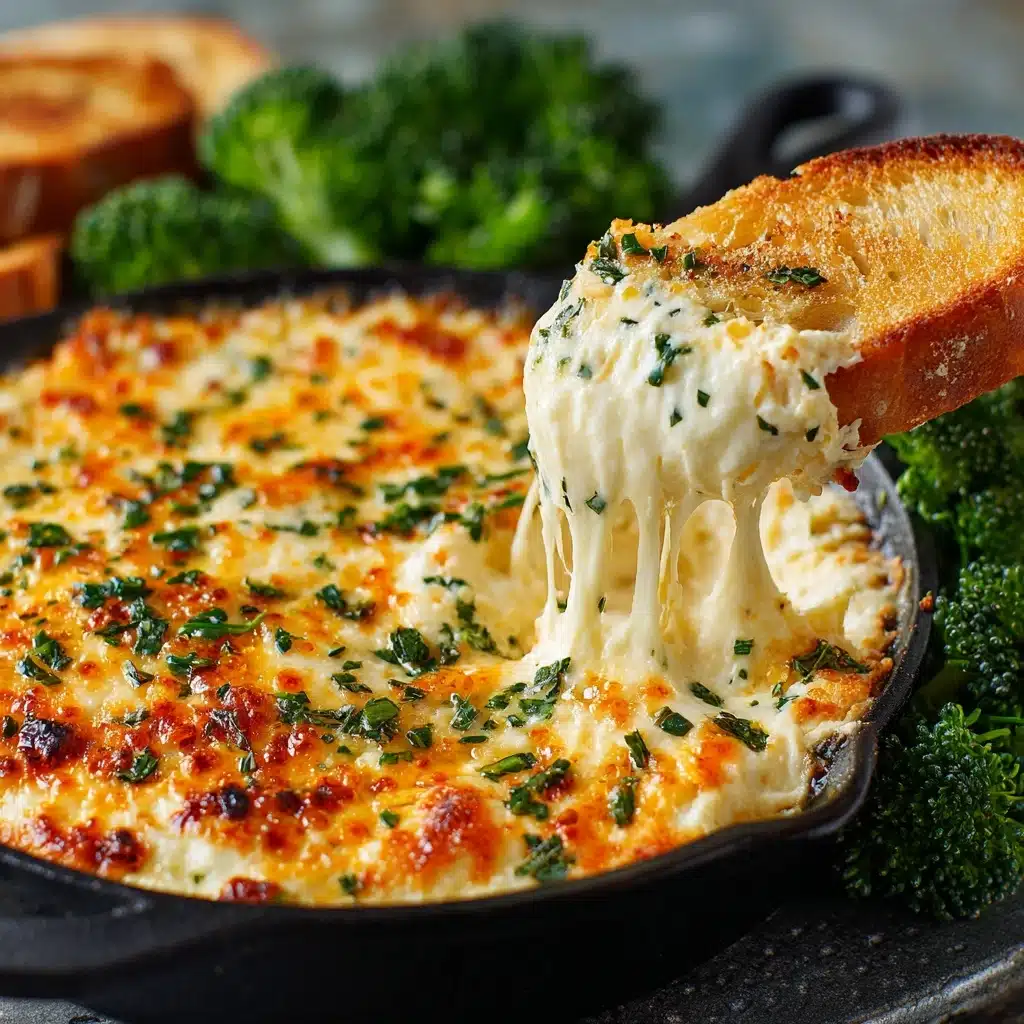 Creamy Chicken Alfredo Dip Recipe - Recipe Image