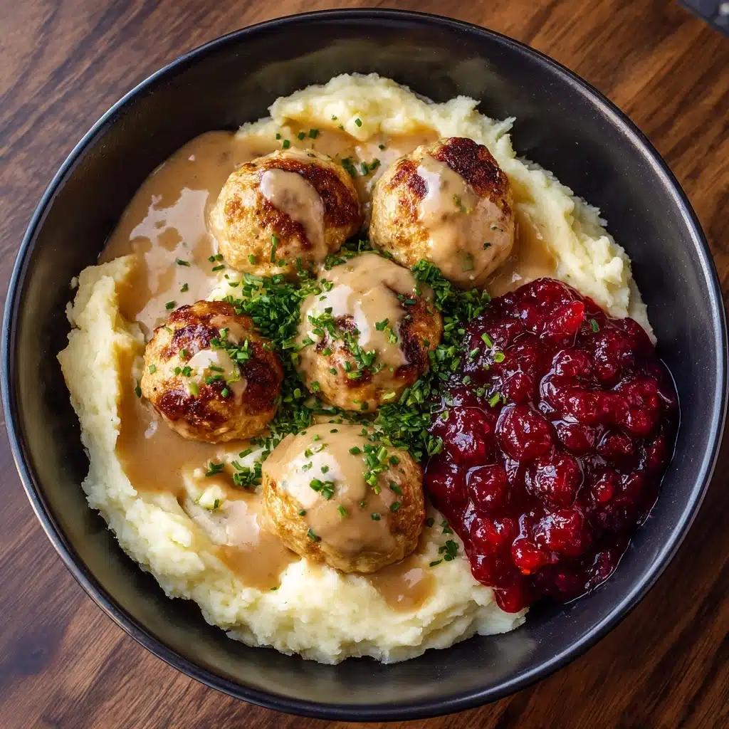 Chicken Swedish Meatballs Recipe - Recipe Image