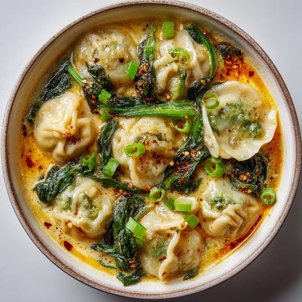 Thai Red Curry Dumpling Soup Recipe - Recipe Image