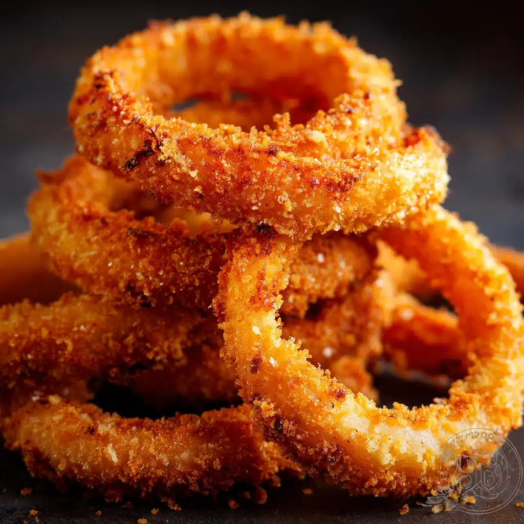Air Fryer Frozen Onion Rings Recipe - Recipe Image