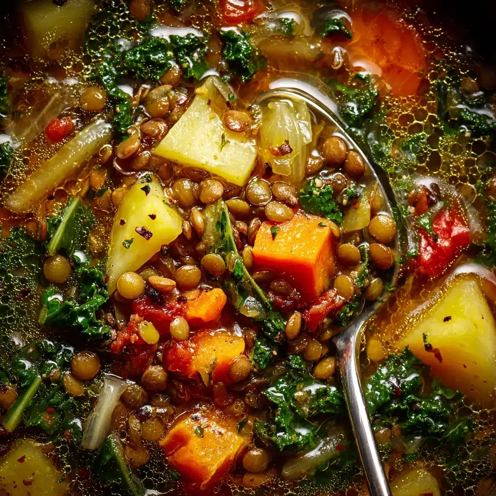 Lentil and Vegetable Soup Recipe - Recipe Image