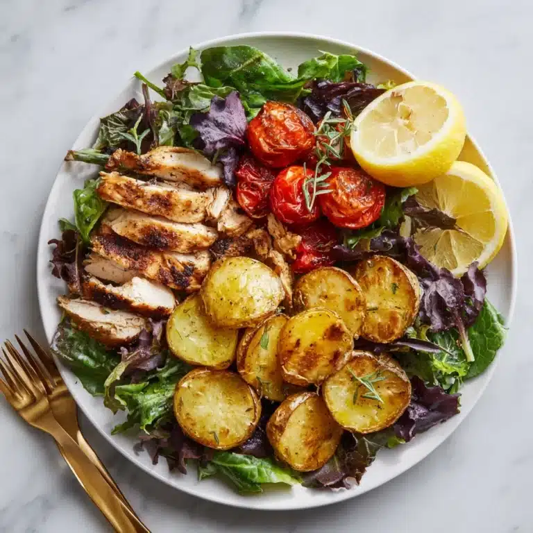 Garlic Chicken Potato Skillet (Country Style) Recipe