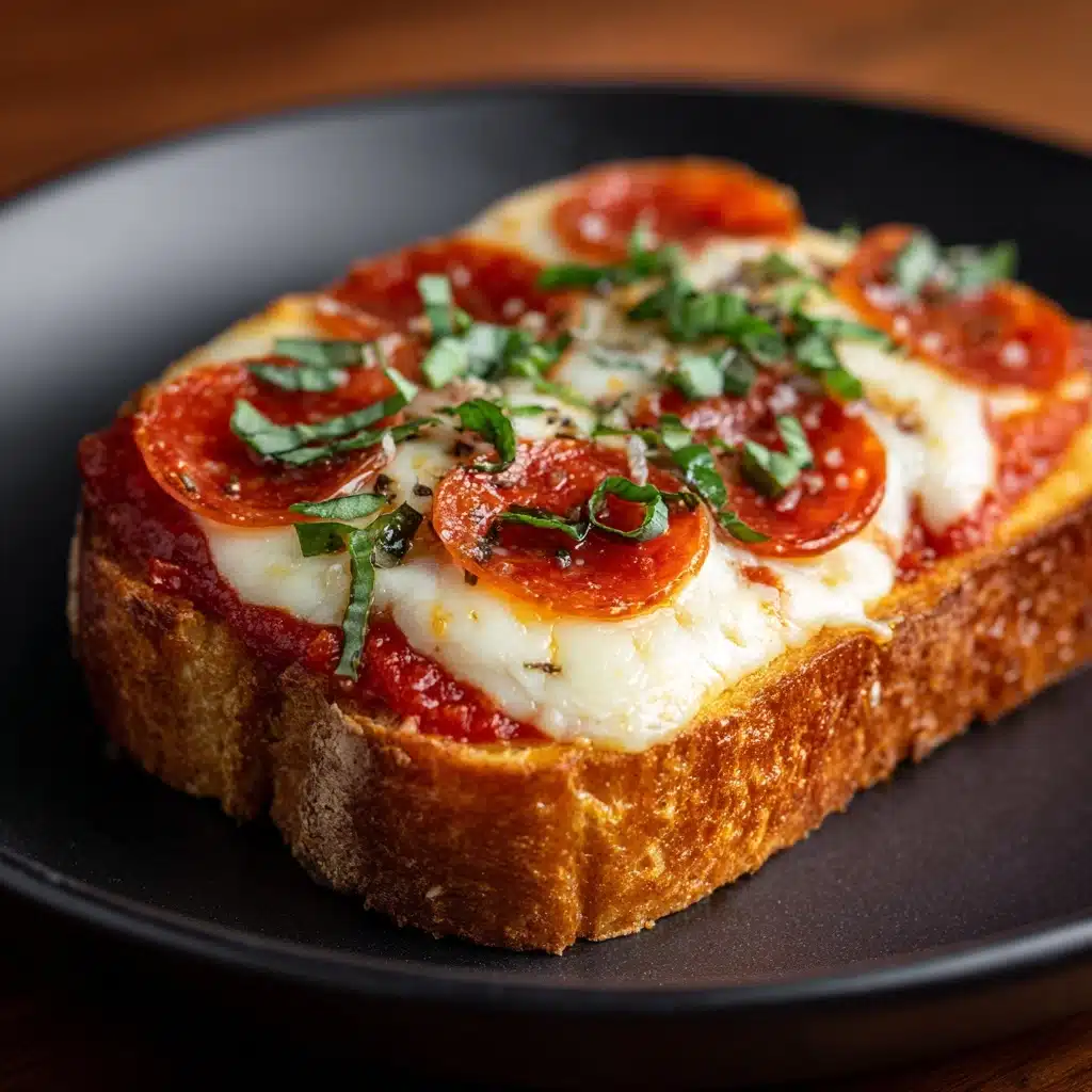 Pizza Toast Recipe - Recipe Image