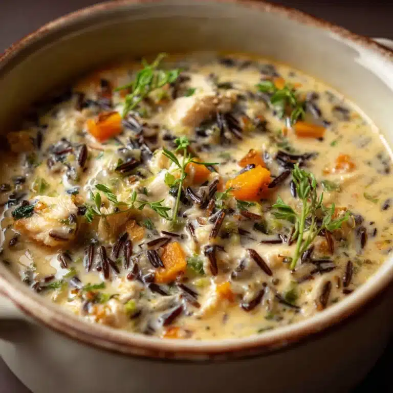 Creamy Chicken Wild Rice Soup Recipe