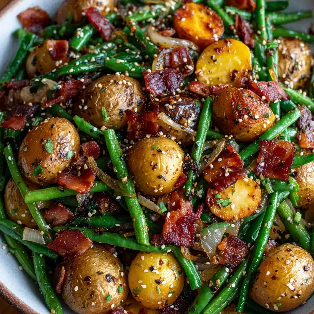 Potato and Green Bean Skillet Recipe - Recipe Image