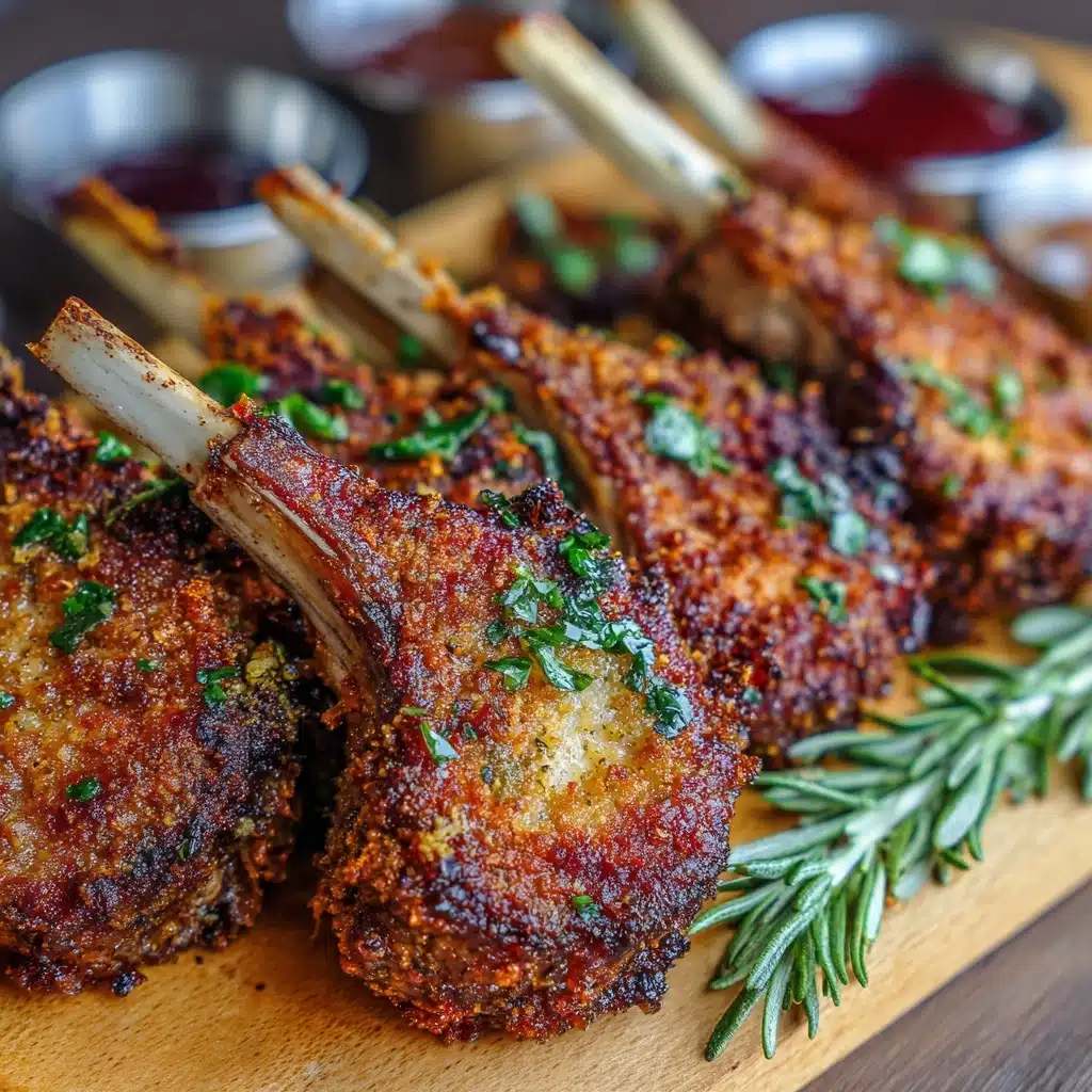 Garlic Parmesan Fried Lamb Chops: Your New Favorite Dinner Recipe - Recipe Image