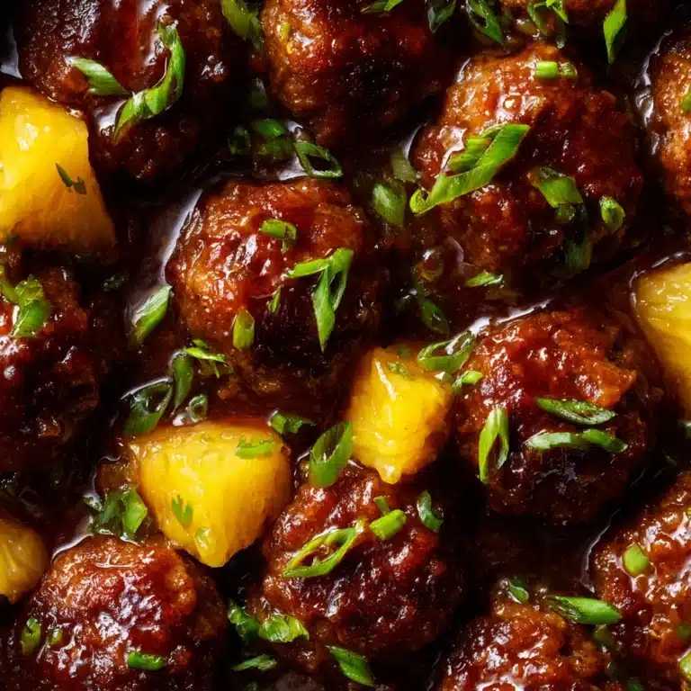 Crockpot Sweet and Sour Meatballs Recipe