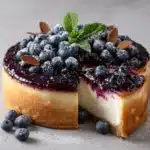 Blueberry Ricotta Pudding Cake Recipe