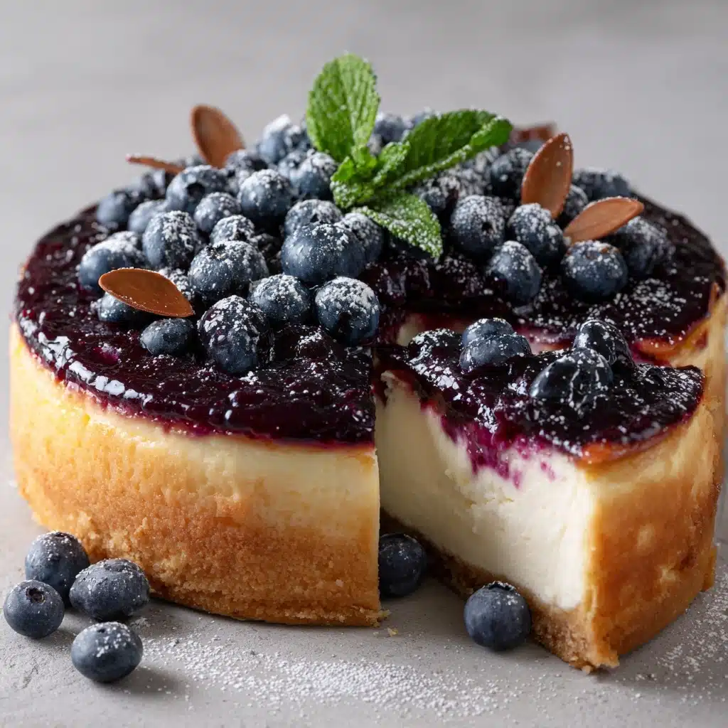 Blueberry Ricotta Pudding Cake Recipe - Recipe Image