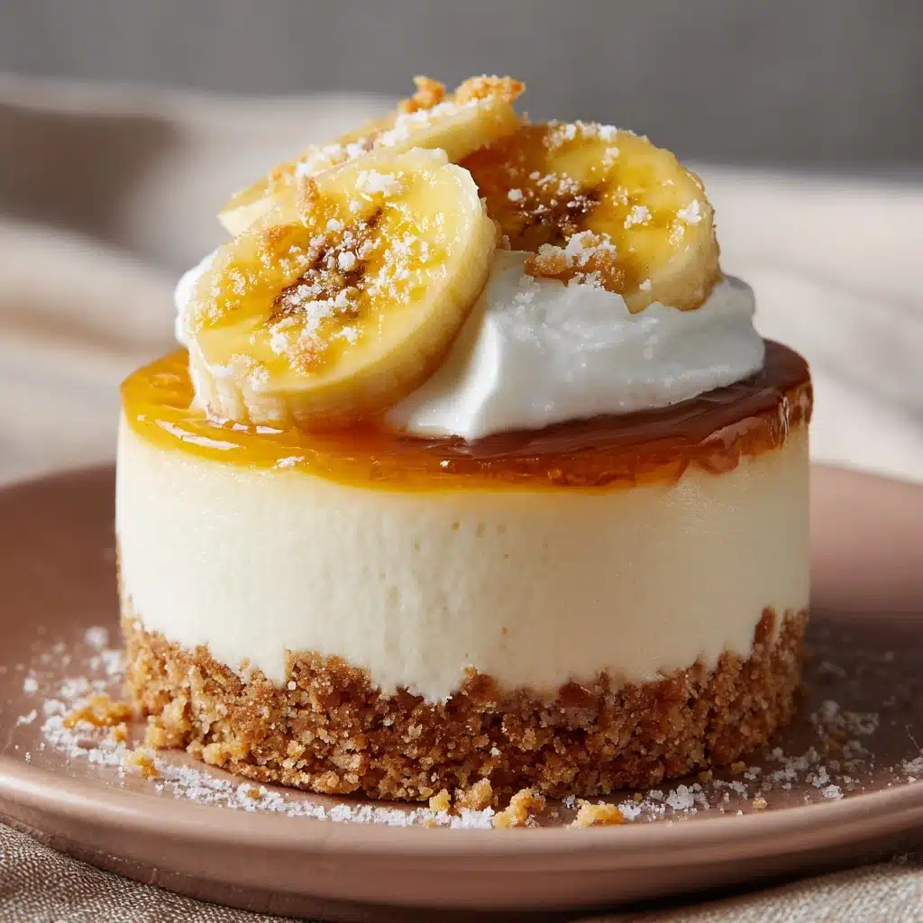Mini Banana Pudding Cheesecakes Recipe - Recipe Image