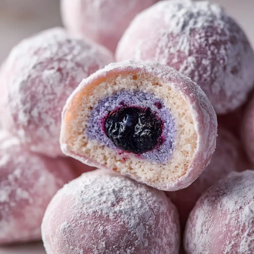 White Chocolate Blueberry Truffles Recipe - Recipe Image