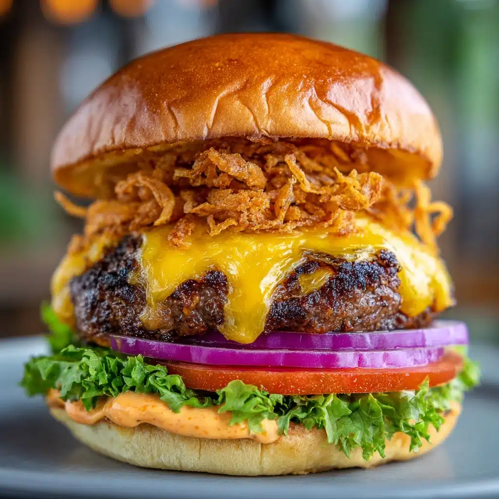 Oklahoma Onion Smash Burgers Recipe - Recipe Image