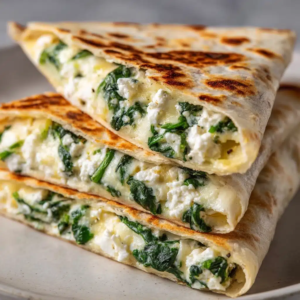 Spinach Feta Quesadillas Recipe - Recipe Image