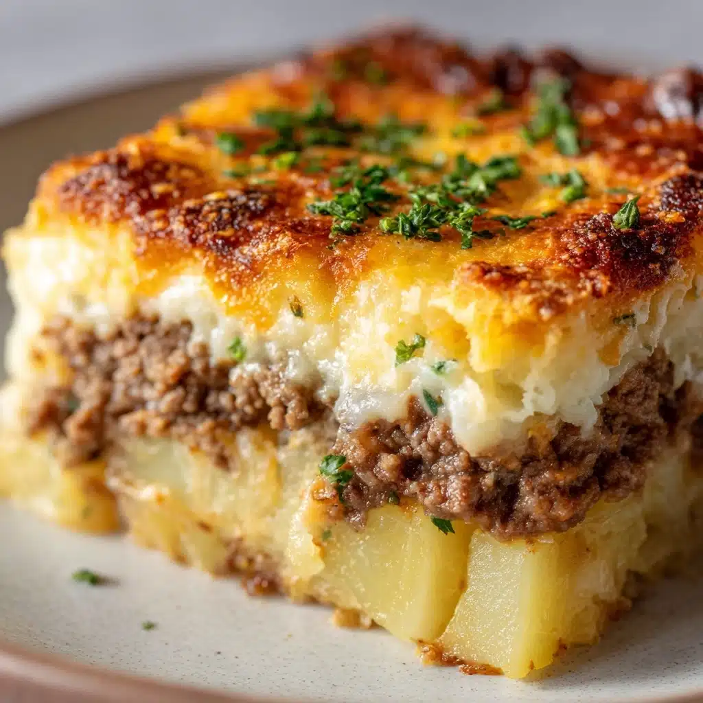 Cowboy Meatloaf & Potato Casserole Recipe - Recipe Image