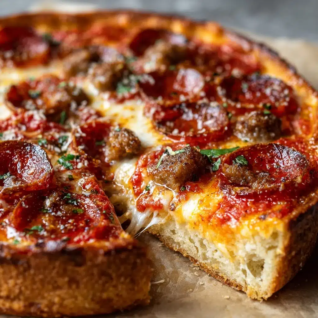 The Pizza Burger Pie Recipe - Recipe Image