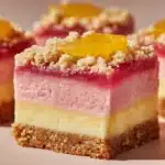 Rhubarb Cheesecake Squares Recipe