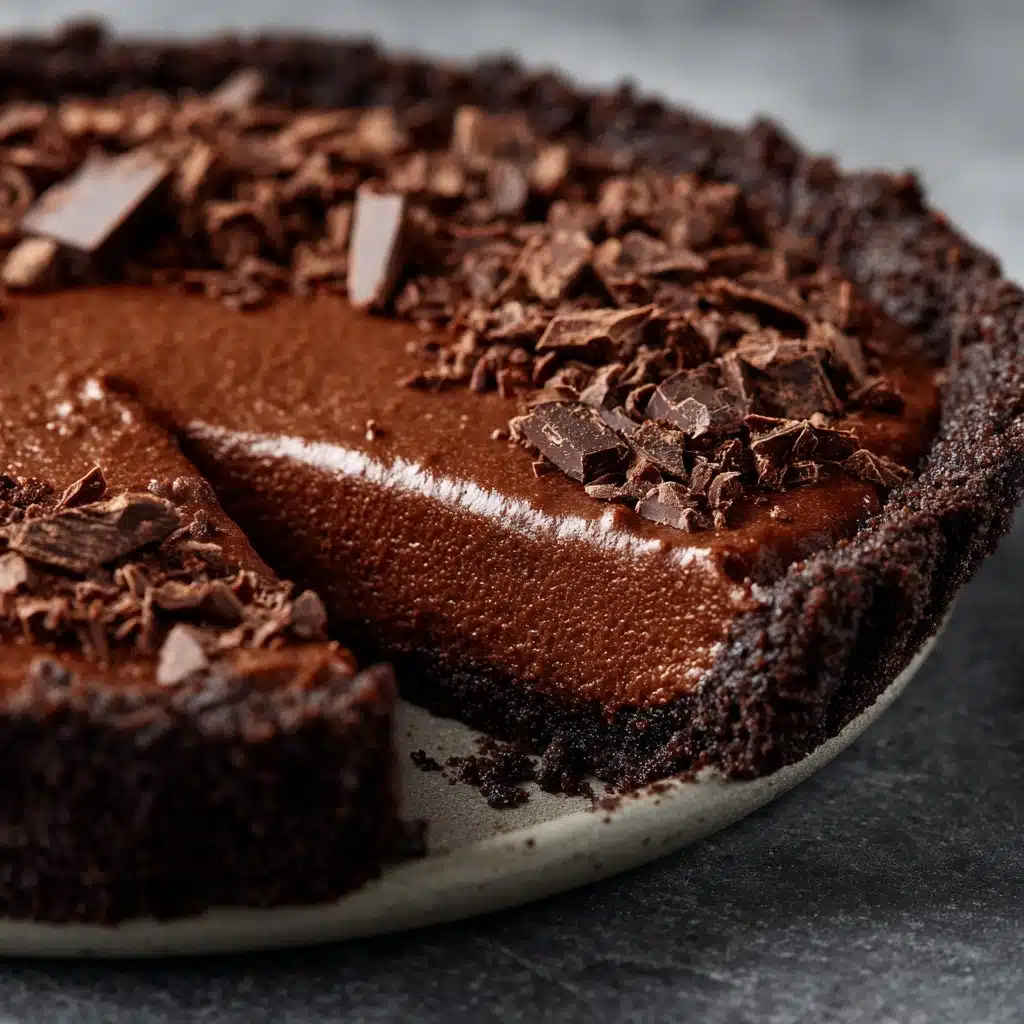 No-Bake Chocolate Pudding Pie Recipe - Recipe Image