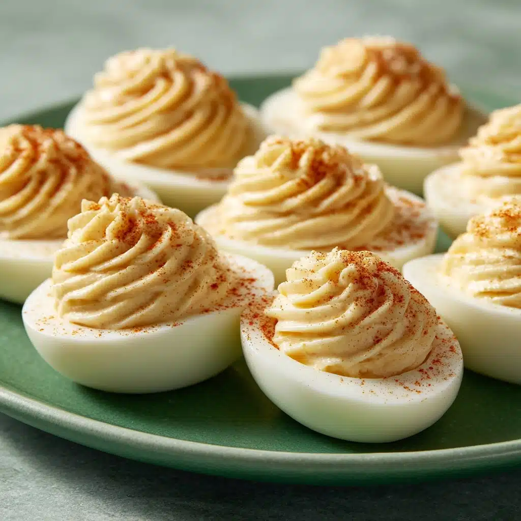 Pickle-Brined Deviled Eggs Recipe - Recipe Image