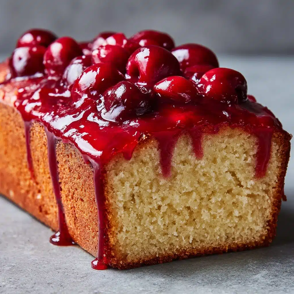 Cherry Bread with Cherry Glaze Recipe - Recipe Image