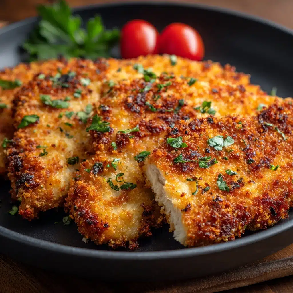 Golden Parmesan Crusted Chicken Recipe - Recipe Image
