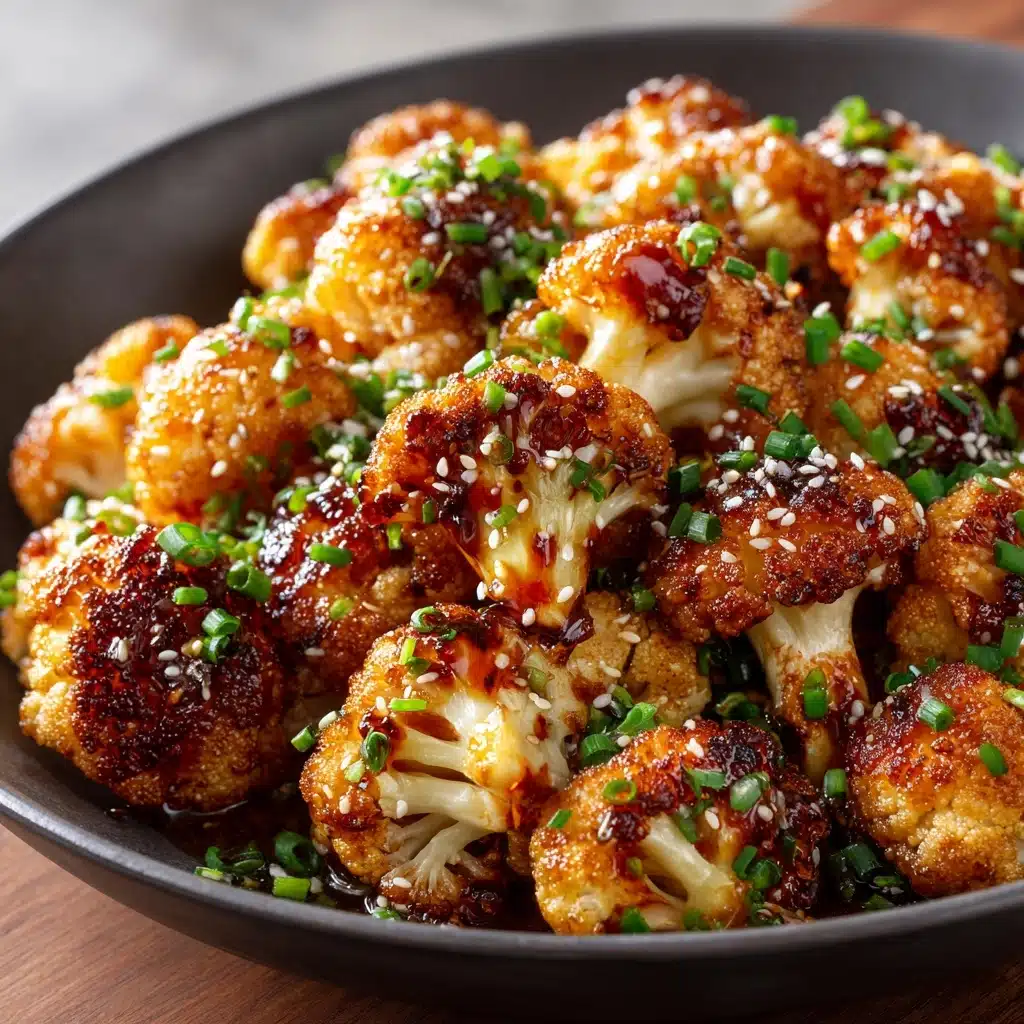 Sweet Spicy Baked Cauliflower Recipe - Recipe Image