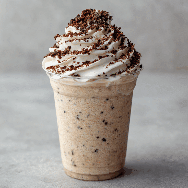 Cookies & Cream Frappuccino Recipe